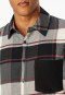 Overhemd lange mouwen flanel ruitjes multicolour - Mix+ Relax