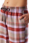 Langere broek van flanel met veelkleurig geruit patroon - Mix+ Relax