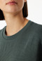 Sweatshirt jersey quilting fabric and sweatware dark green - Mix+Relax