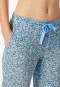 Hose lang Bündchen Blumen multicolor - Mix+Relax