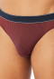Slip rio rayures rouge clair - Duality Function