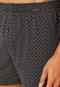 Boxershorts set van 2 jersey effen patroon papier vliegtuig bruin - Boxershorts multipacks