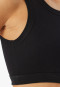 Bustier fine rib black - Revival Paula