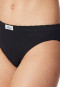 Slip retrò Ajourée senza cuciture nero - Revival Alma