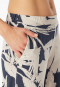 Pyjamas long pyjamas flowers graphite - selected! premium