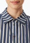 Pyjama kurz Webware Streifen graphit - selected! premium