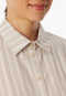 Pyjamas short woven fabric stripes gray-jaspe - selected! premium