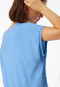 Schlafanzug kurz Interlock hellblau - Modern Nightwear