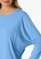 Schlafanzug lang Interlock hellblau - Modern Nightwear