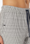 Bermuda Single Jersey Jacquard Streifen nachtblau - Mix+Relax