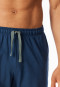 Schlafanzug kurz Ringel khaki - Casual Nightwear