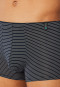 Shorts Modal Streifen nachtblau - Long Life Soft