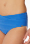 Bikini briefs retro jersey recycled stripes aquarium - Aqua