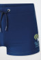 Zwembroeken gebreide stof SPF40+ schoolsport navy - Aqua