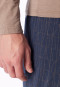 Schlafanzug lang bright taupe - Long Life Soft
