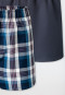 Boxershorts Webware 2er Pack Karo mehrfarbig - Boxershorts Multipacks