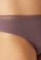 Rio-Slips 3er-Pack Spitze schwarz/lila - Modern Multipacks