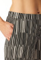 Lange pyjama manchetten Ginkgo zwart - Modern Nightwear