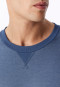 Sweatshirt Jacquard in faded denim - Mix+ Relax