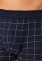 Shorts Fine Interlock chequered midnight blue - Fine Interlock