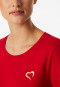Lange pyjama hart rood - Family
