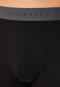 Shorts 3-pack Organic Cotton woven elastic waistband black - 95/5