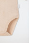 Romper unisex lange mouwen frottee zand - Baby