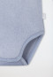 Body langarm Frottee blau - Baby