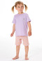 Pyjama korte streepjes orchidee - Kids Nightwear