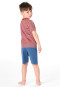 Pyjama korte streepjes rood - Kids Nightwear