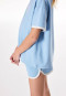 Pigiama corto sweatware heart happy pacific blue - Teens Nightwear