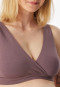 Bustier zwangerschapsondergoed mauve - Unique Maternity