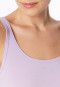 Top con spalline, confezione da 2, lillà/blu scuro - Modal Essentials