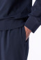 Lange oversized pyjama in deep sea blue - Modern Nightwear