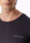 Schlafanzug lang graphit - Modern Bonded