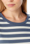 Long Pyjamas with Stripes in Blue-Grey - Casual Nightwear