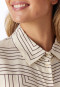 Pyjama kurz Webware seasalt bedruckt - Selected Premium