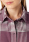 Pigiama lungo in flanella, caldo, a quadretti multicolori - selected premium Warming