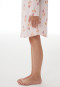 Camicia da notte a maniche lunghe con motivi floreali rosa confetto - Nightwear