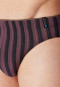 Slip supermini a strisce marroni - Long Life Soft