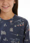 Lange pyjama met manchetten, multicolor - Family