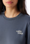 Shirt met lange mouwen, blauwgrijs - Mix+ Relax