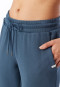 Langere broek met dubbelzijdige manchetten, diepblauw - Mix+ Relax