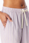Langere broek van geweven viscose, multicolor strepen  Mix+ Relax