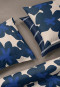Parure de lit 2 pièces Renforcé fleurs bleu - SCHIESSER Home