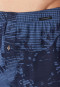 Boxershorts, set van 2, jersey, effen/met patroon, blauw - multipack boxershorts