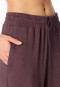 Lange broek van jerseybreisel, cacaobruin - Mix+ Relax