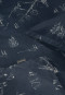 Parure de lit 2 pièces en flanelle castor « Skifahrer », bleu foncé - SCHIESSER Home