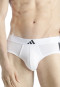 Slip 2er-Pack Schwarz/Weiss - ADIDAS