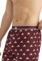 Boxershorts mit Knopfleiste 2er-Pack Blau/Bordeaux - ADIDAS